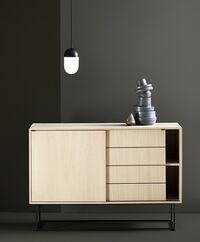 Dot Pendel Stor Sort