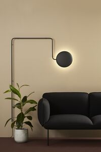Mercury Væglampe Sort