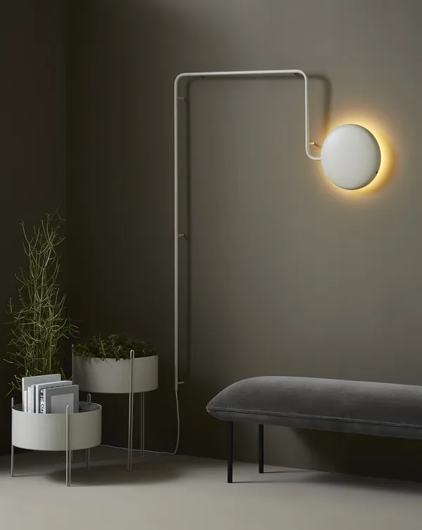 Mercury Væglampe Sort