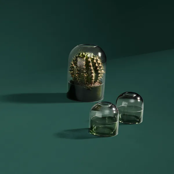 TOTA Lantern for Tealight Black/ Forest