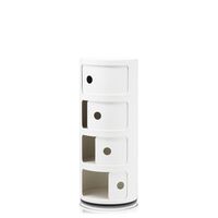 Componibili 4 Cabinet White