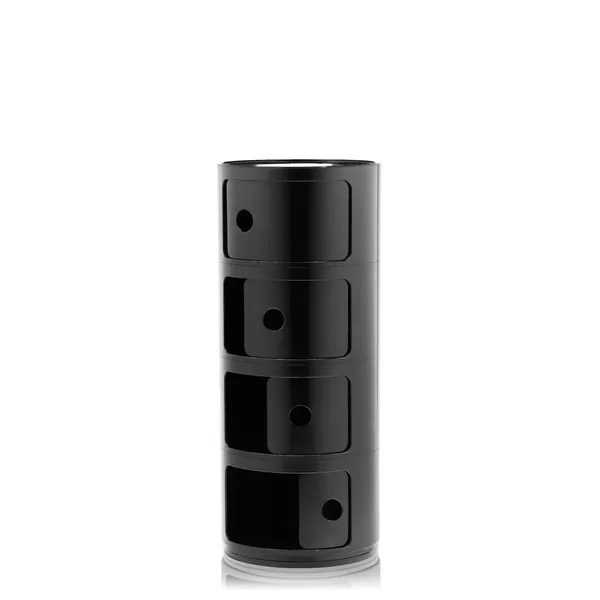 Componibili 4 Cabinet Black