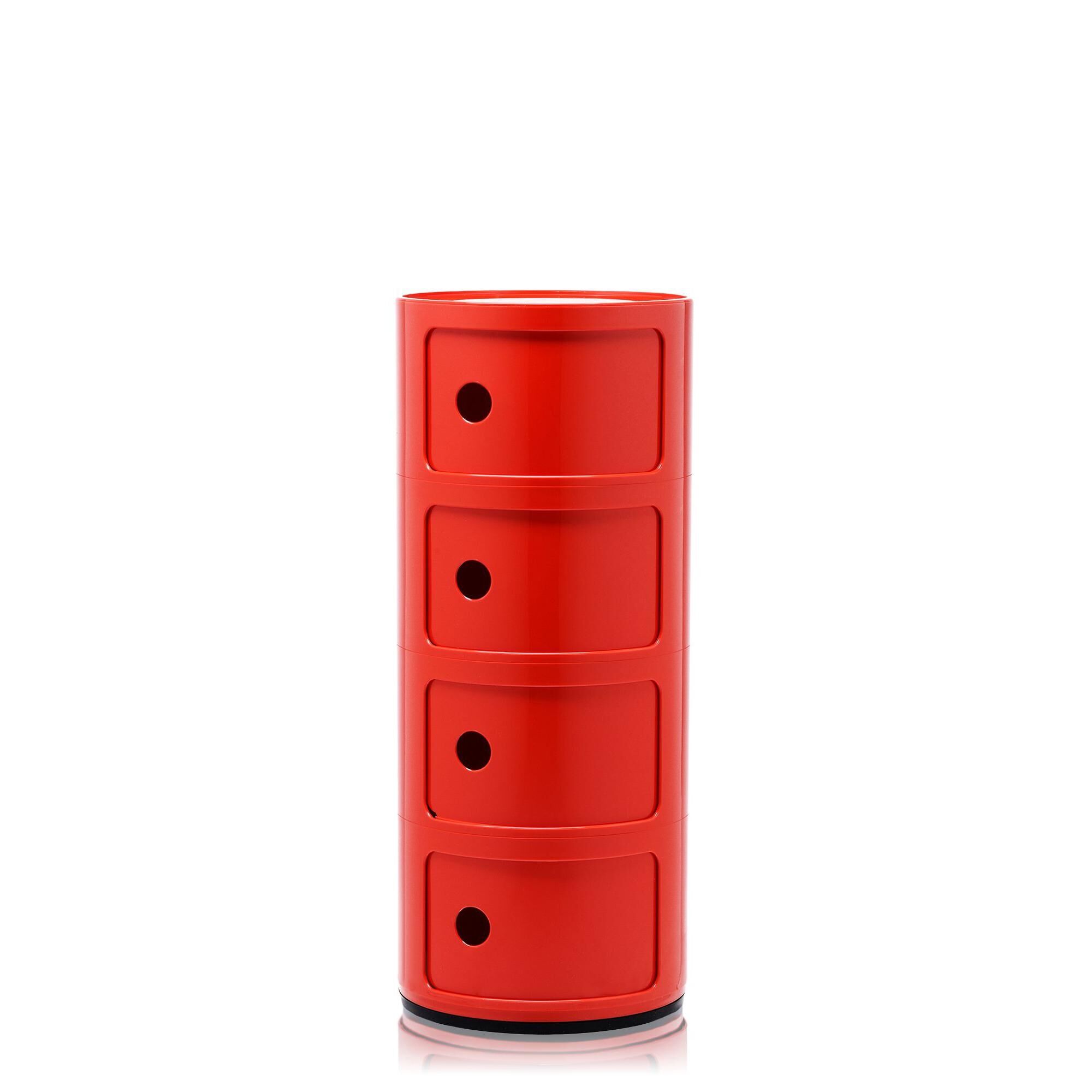 Componibili 4 Schrank Rot