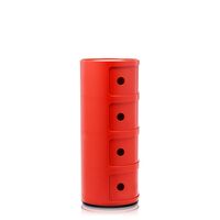 Componibili 4 Cabinet Red