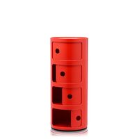 Componibili 4 Cabinet Red