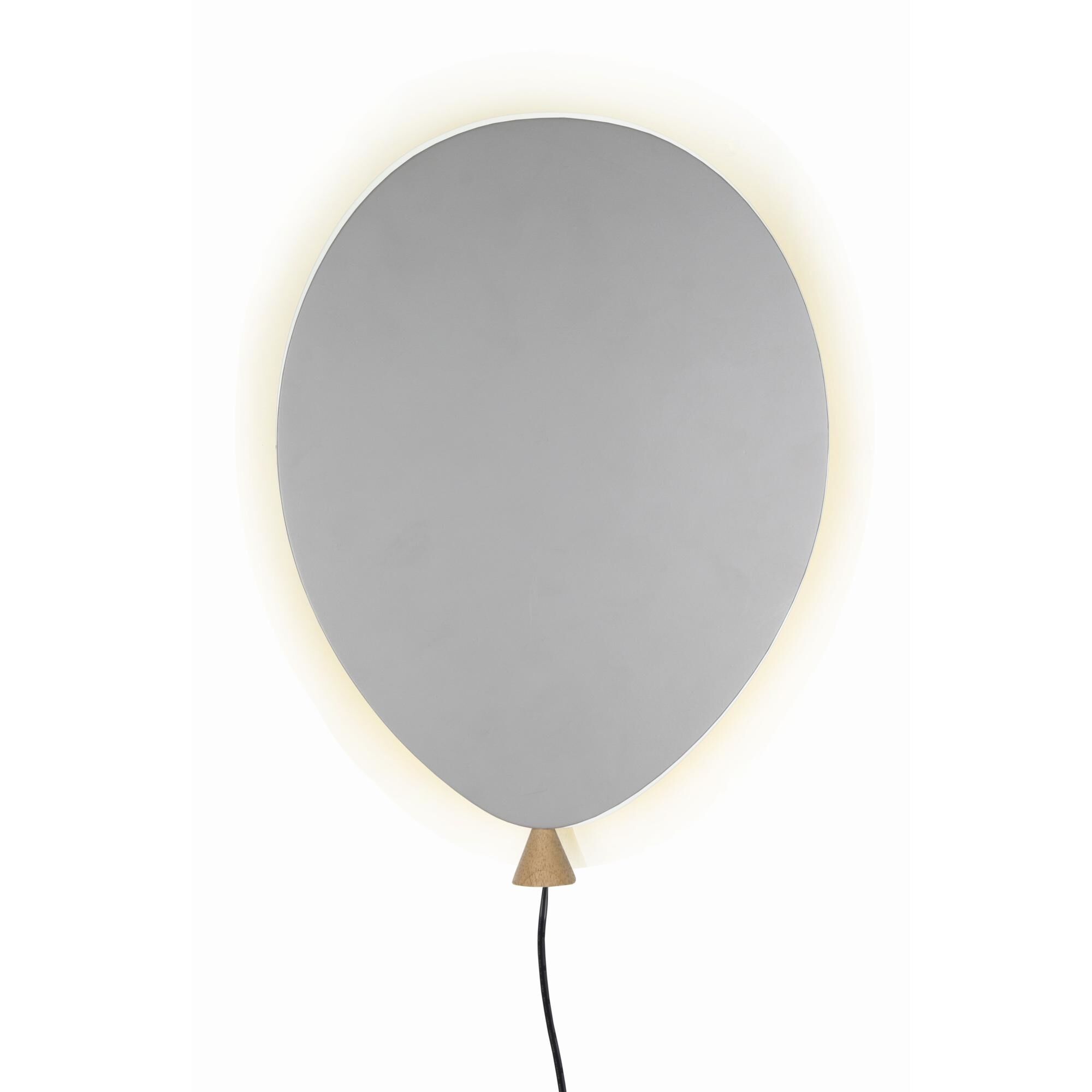 Ballong V&auml;gglampa Gr&aring;