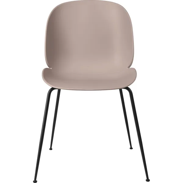 Beetle Dining Chair Conic Base Matt Black/ Sweet Pink