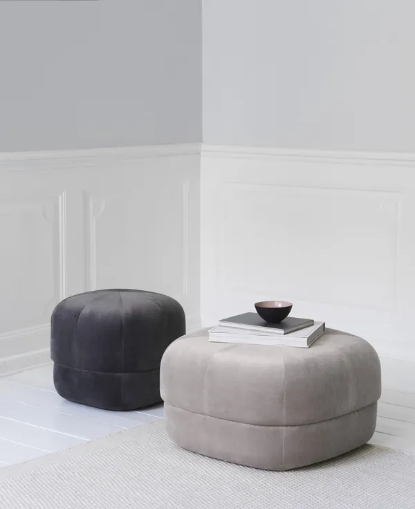 Circus Pouf Large Rust