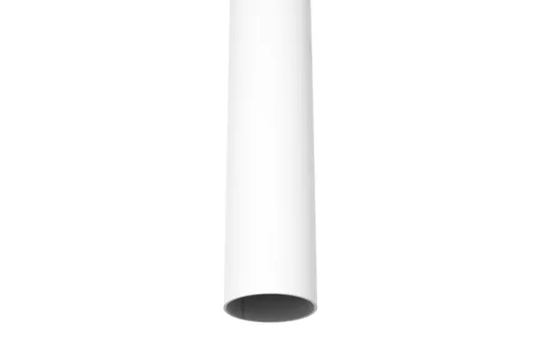 Pipe Pendel Stor Jern/Hvid