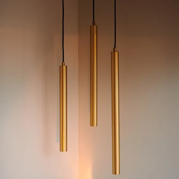 Pendelleuchte , Klein, Eisen/ Messing
