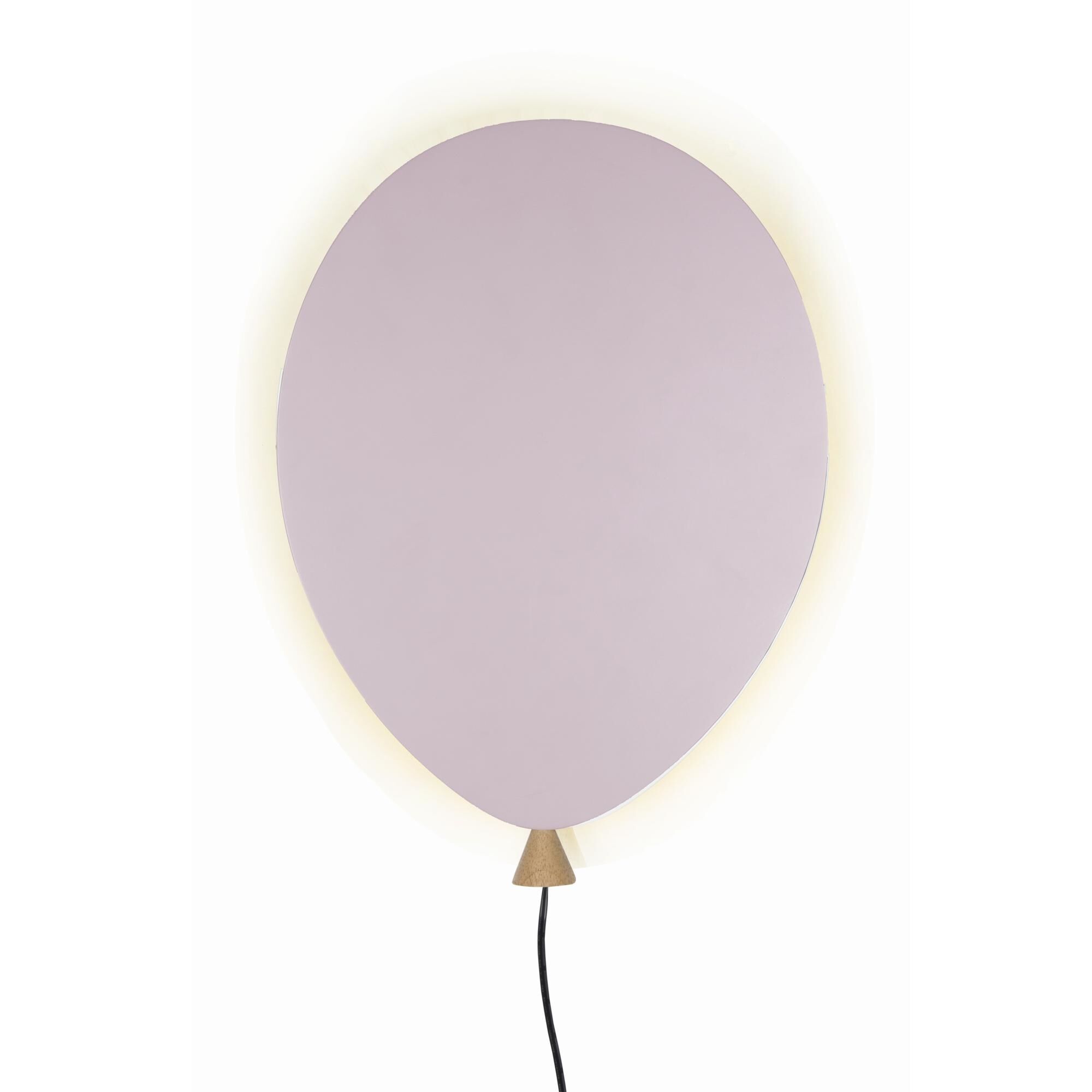 Ballong V&auml;gglampa Rosa