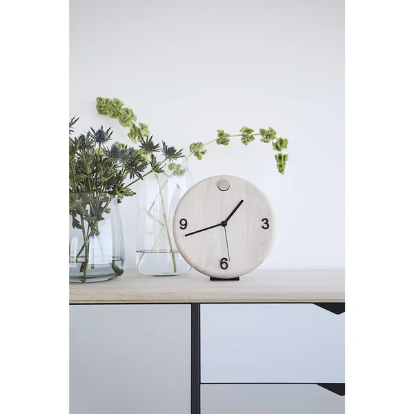 -klokke Ø22 cm Eik