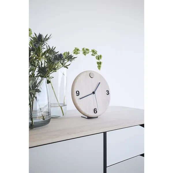 -klokke Ø22 cm Eik