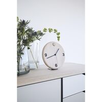 -klokke Ø22 cm Eik