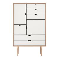 S5 Kast Eiken/ Wit