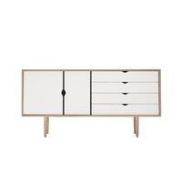 S6 Kast Eiken/ Wit