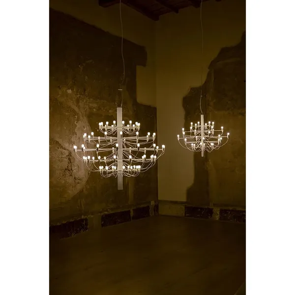 2097/50 Hanglamp Groot Messing met LED