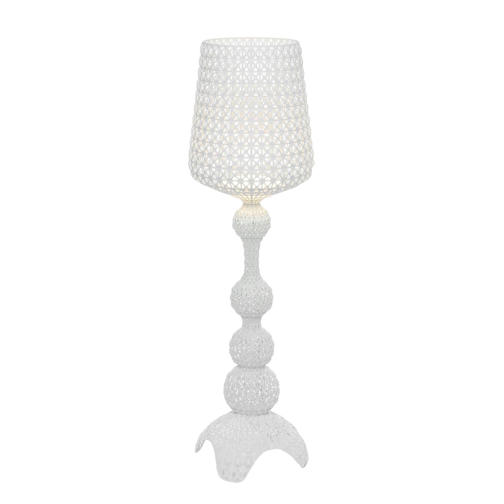 KABUKI Golvlampa Vit