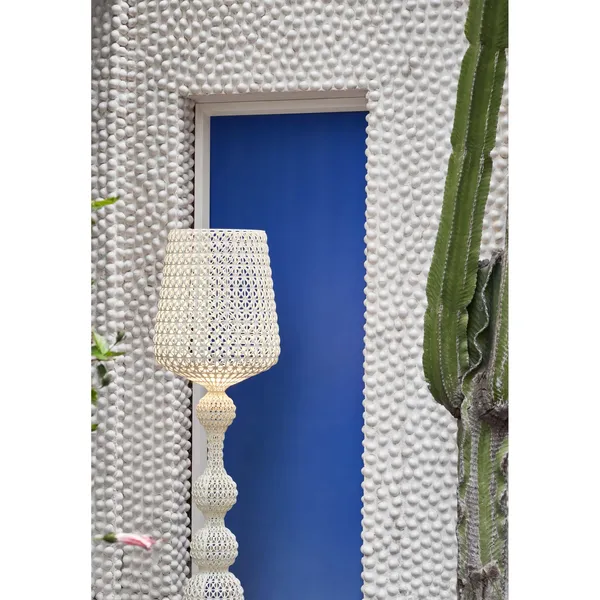 KABUKI Outdoor- Stehlampe Weiß