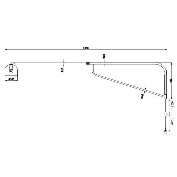 Bellman Wandlamp Wit
