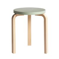 60 Stool Green/ Birch