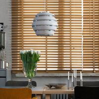 Beehive A331 Hanglamp Wit/ Chroom
