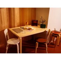 81B Dining Table 75x120 Birch