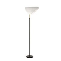 A805 Angel Wing Floor Lamp Polished Brass