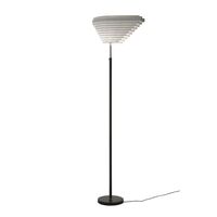 A805 Angle Wing Floor Lamp Nickel Plated Brass
