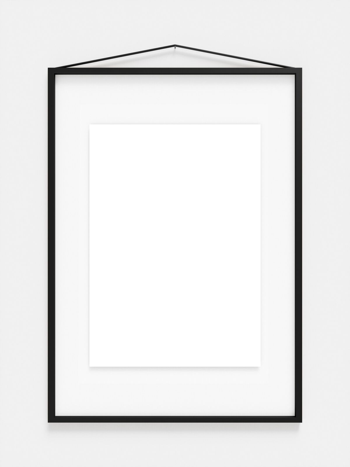 Frame Bilderrahmen A2 Schwarz