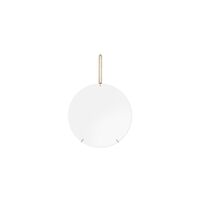 Wall Mirror Ø30 Brass