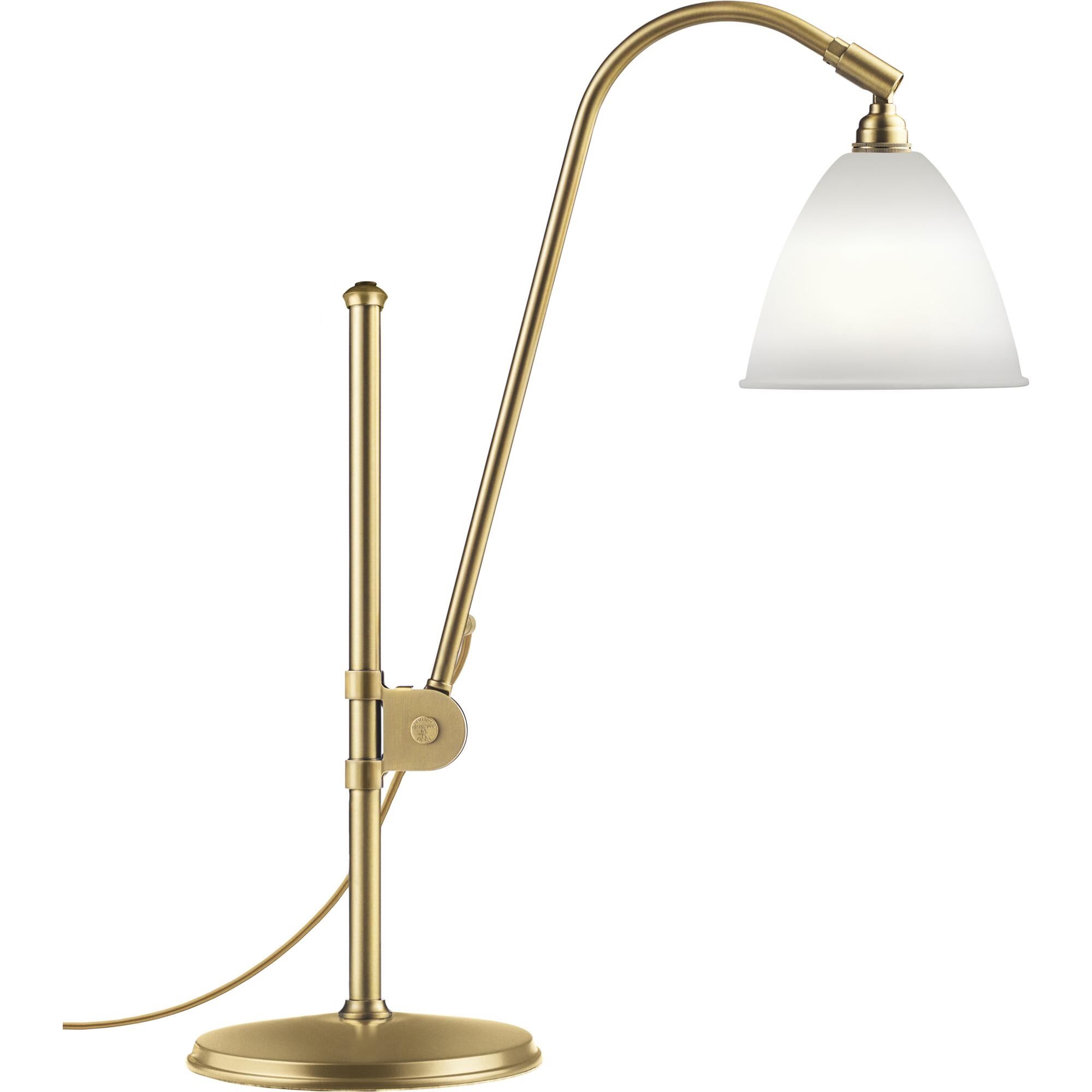 Bestlite BL1 Bordlampe Messing/Porcelæn
