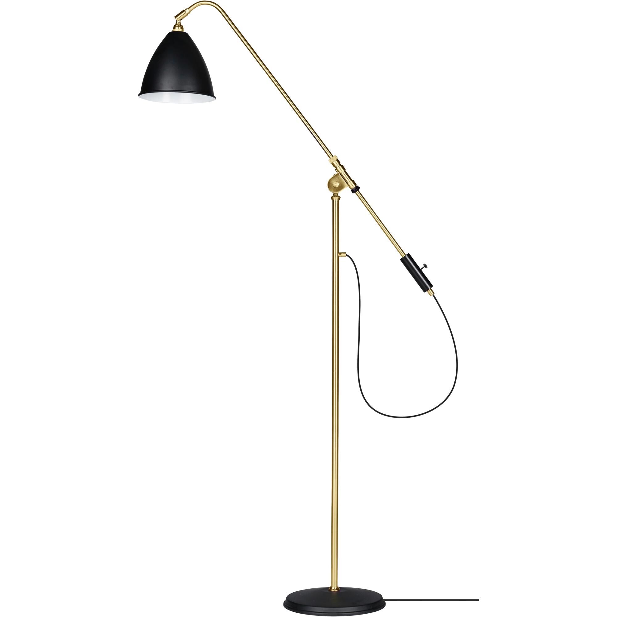 Bestlite BL4 Golvlampa Svart/ M&auml;ssing