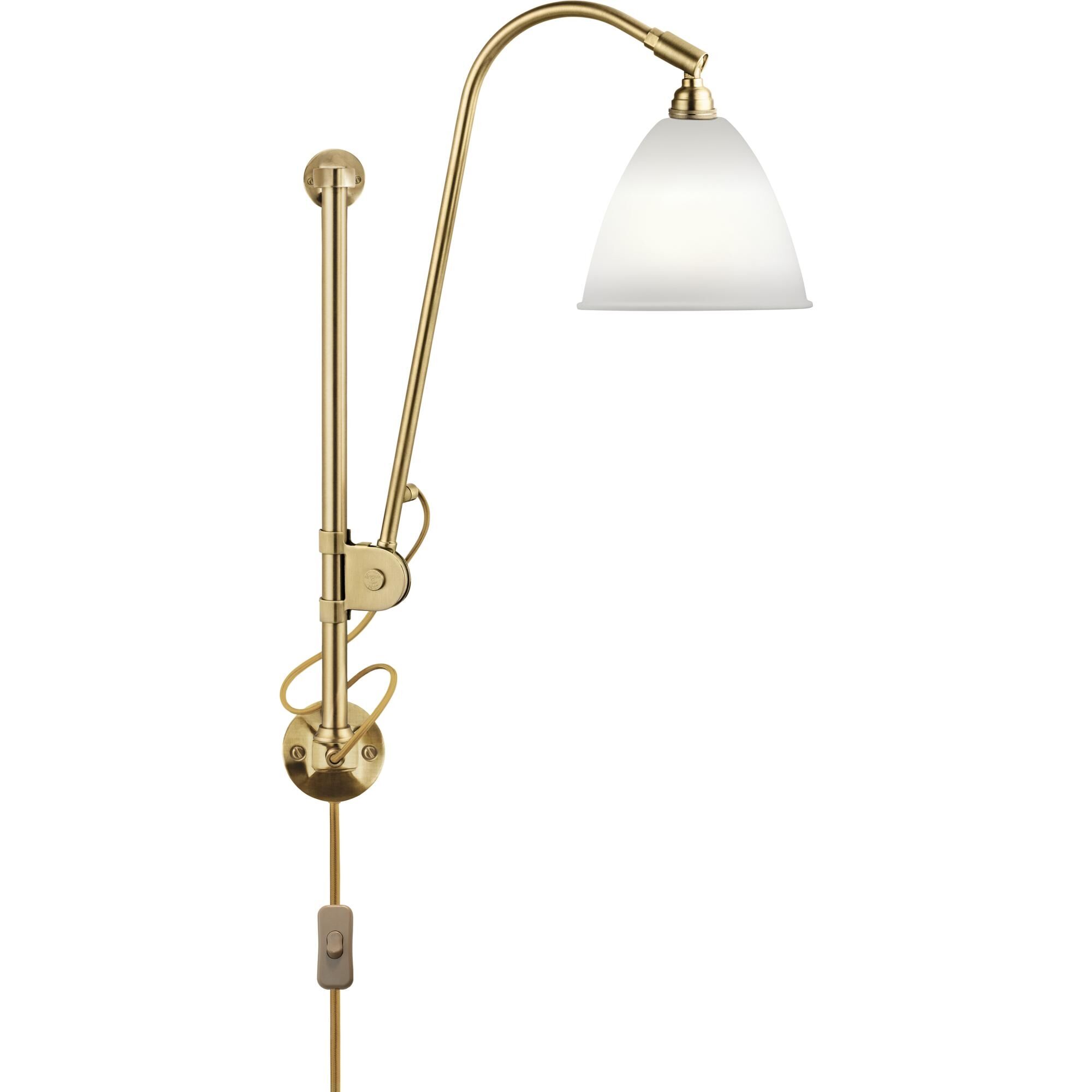 Bestlite BL5 V&auml;gglampa M&auml;ssing & Porslin