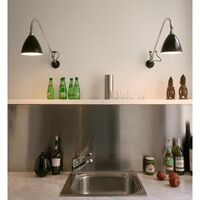Bestlite BL6 Wall Lamp Brass/Porcelain