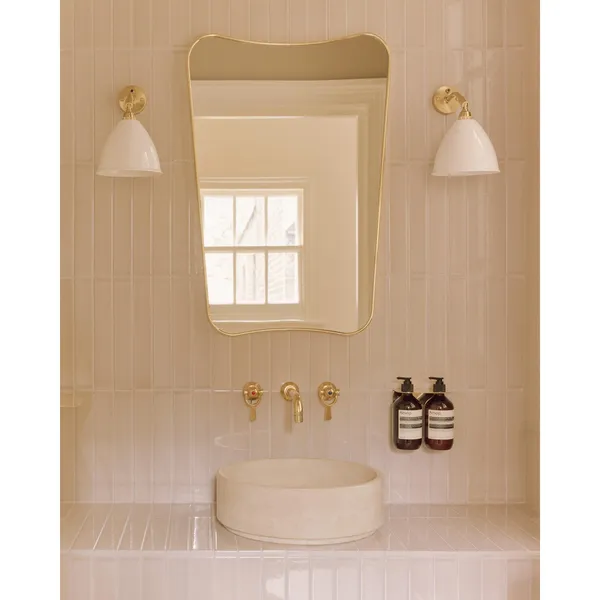 Bestlite BL7 Wall Light Chrome & Porcelain