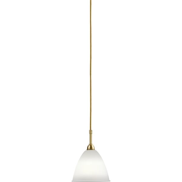 Lámpara Colgante Pequeño Bestlite BL9S de Latón y Porcelana.
