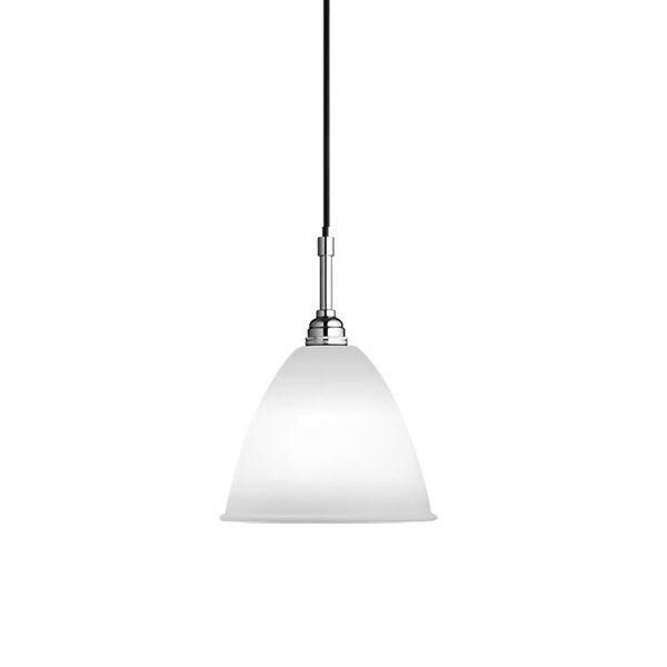 Suspension Bestlite BL9S Petit Chrome/porcelaine
