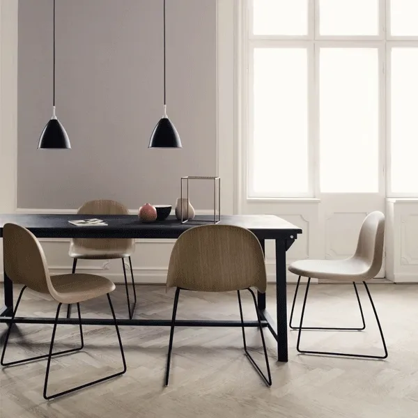 Bestlite BL9M Pendant Medium Brass/Porcelain