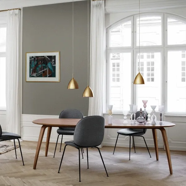 Bestlite BL9M Pendant Medium Brass/Porcelain