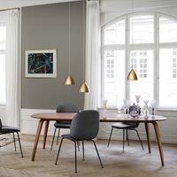 Bestlite BL9M Pendant Medium Brass/Porcelain