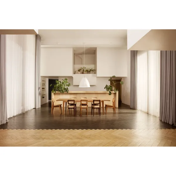 Bestlite BL9L Pendant Large Gray/ Brass