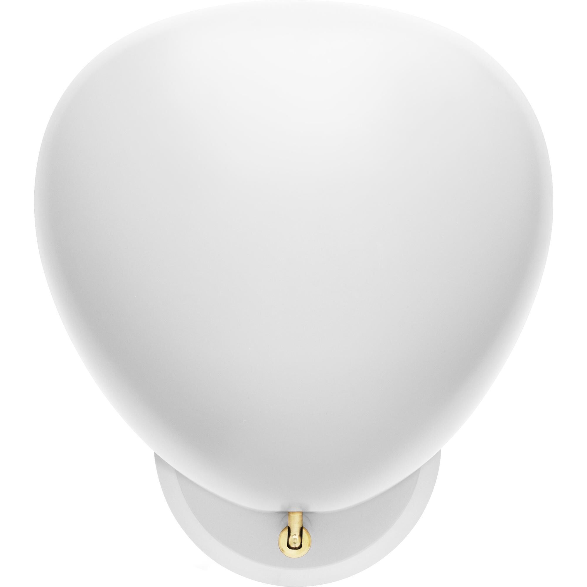 Cobra V&auml;gglampa Matt Vit Fastkopplad