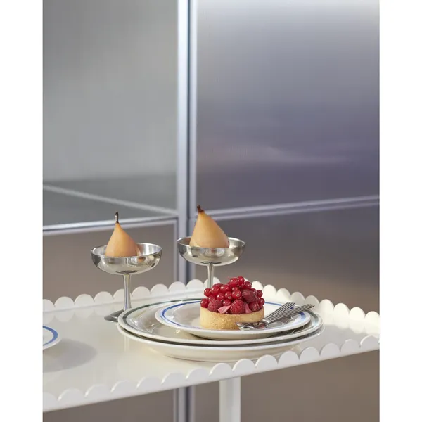 Italienischer Eisbecher aus Edelstahl