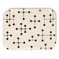 Classic Tray Large Dot Pattern Light