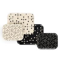 Classic Tray Large Dot Pattern Light