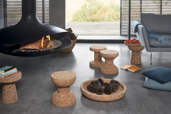 Cork Family Stool Model A