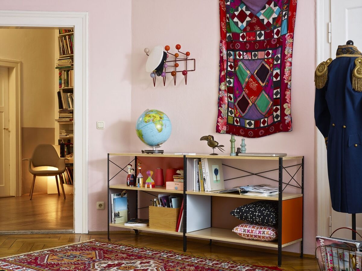 Hang It All Coat Rack Red Multitone/ Red