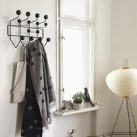 Hang It All Coat Rack Red Multitone/ Red