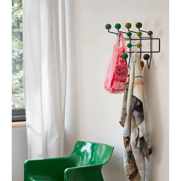 Hang It All Coat Rack Red Multitone/ Red